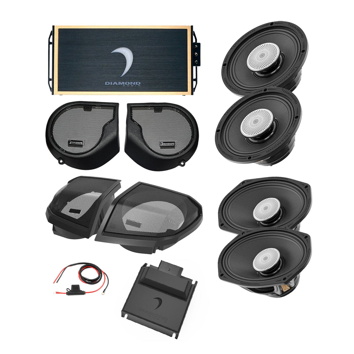 Diamond Audio DA24SGSP5 Harley-Davidson Audio System