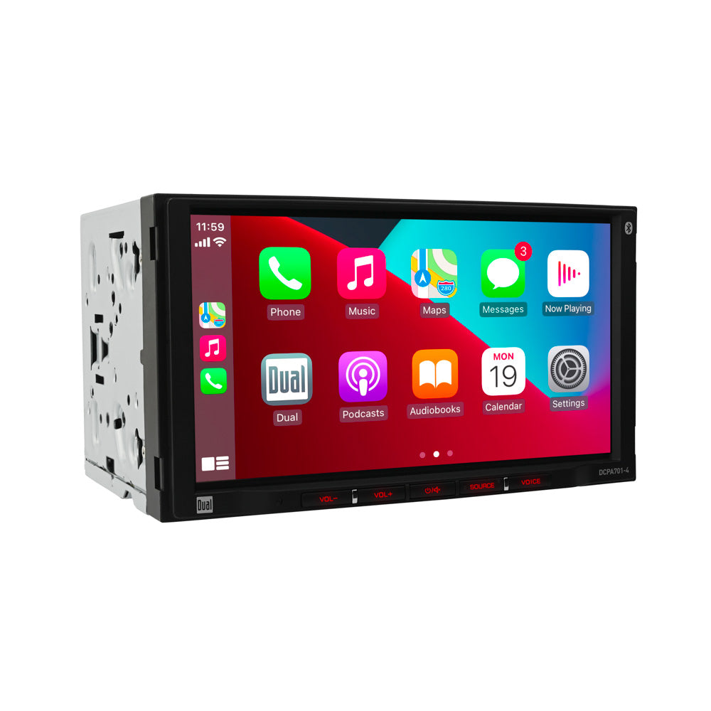 Dual DCPA701-4 car stereo, product image 2