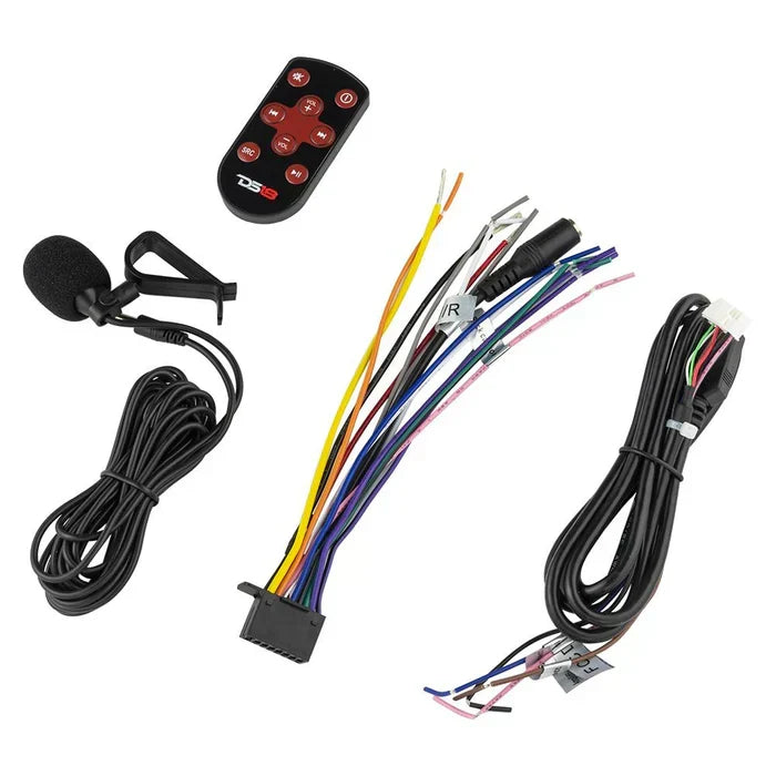 DS18 DS18 DDX6.9ML 6.9" Touchscreen Mechless Double-Din Headunit with Bluetooth, USB and Mirror Link - Car Audio