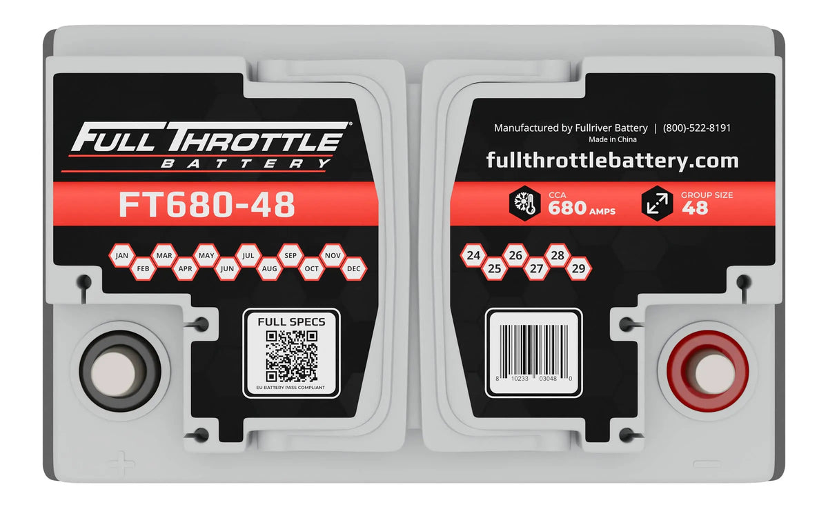 Full Throttle FT680-48 battery - product view 4