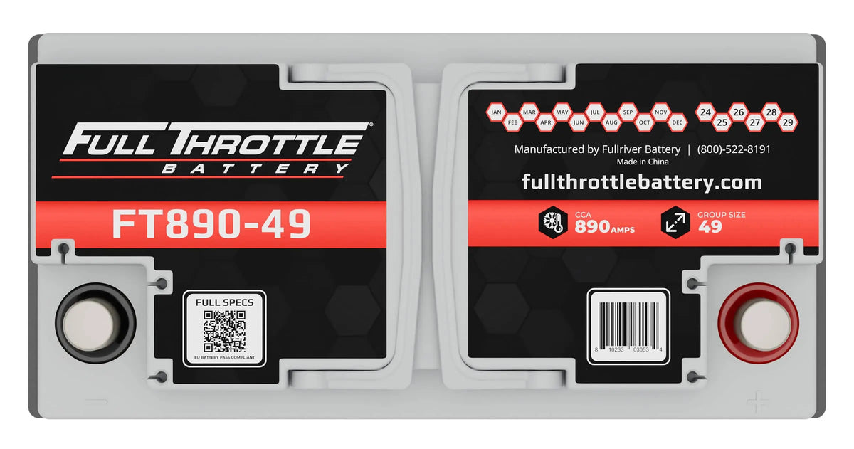 Full Throttle FT890-49 battery - product view 4