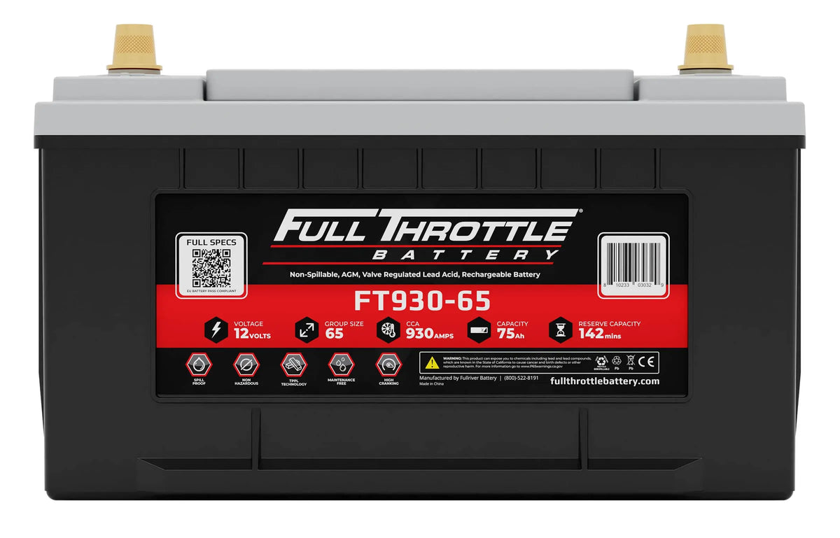 Full Throttle FT930-65 battery - product view 2