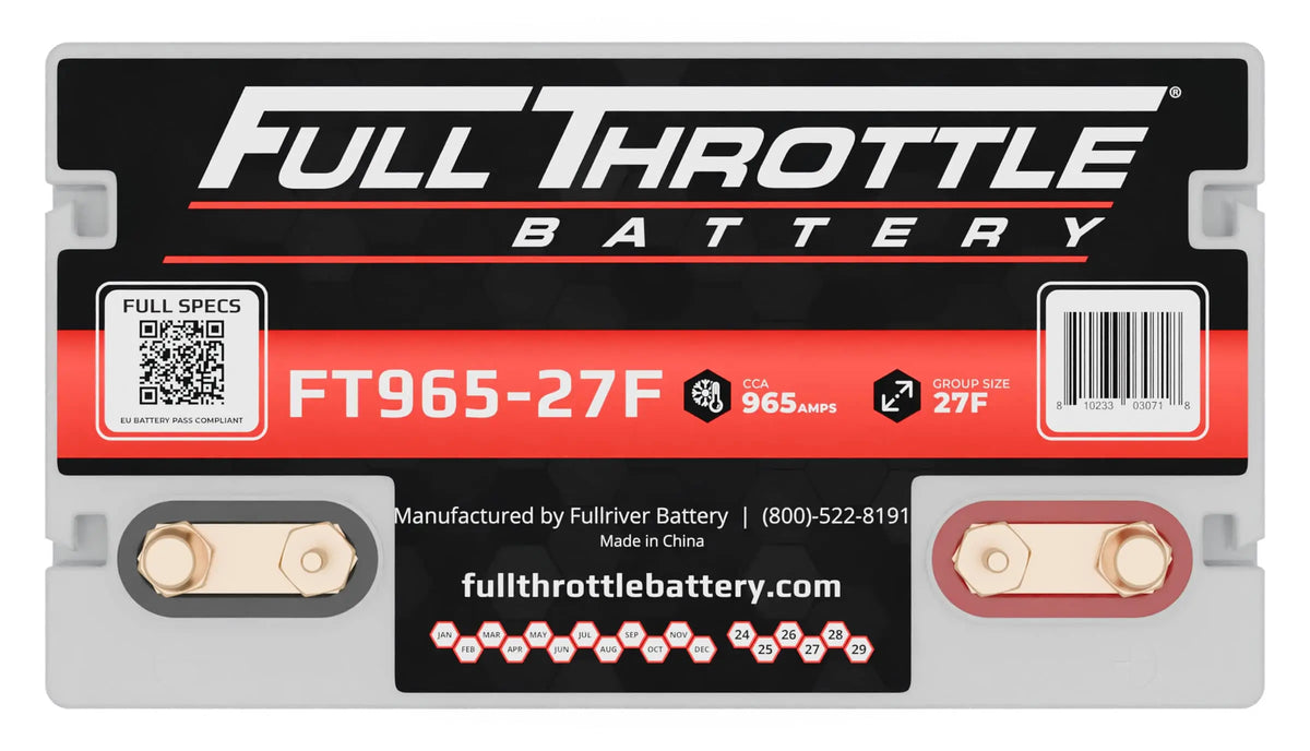 Full Throttle FT965-27F battery - product view 4