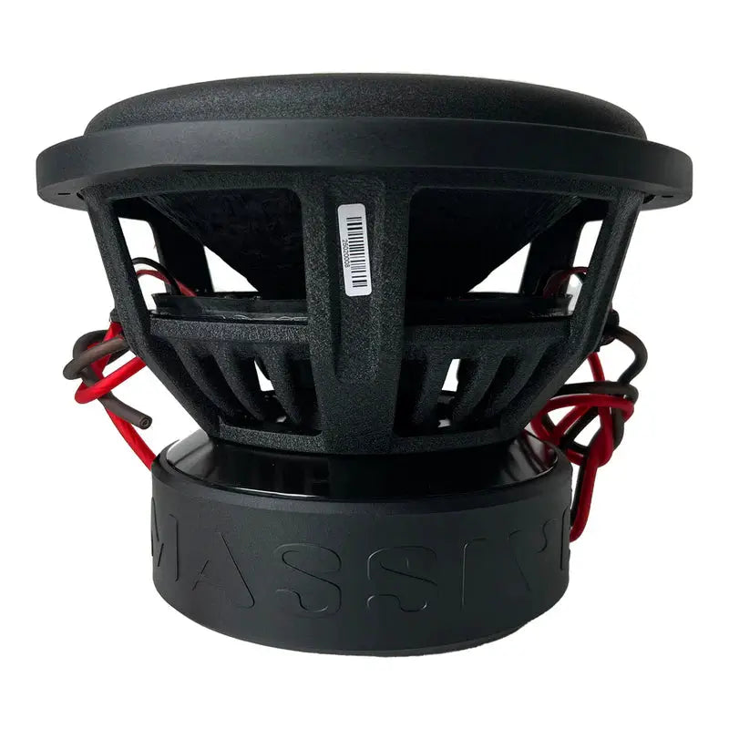 Massive Audio Massive Audio H124X - 12" 2000 Watts RMS Dual 4 Ohm 3" V.C. Mega Subwoofer - Car Audio