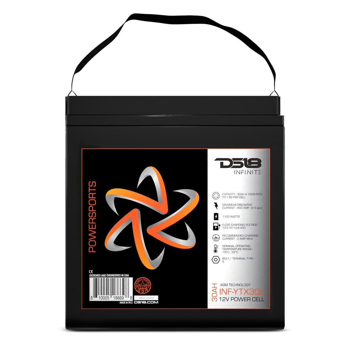 DS18 INF-YTX30L-BS, product image 3