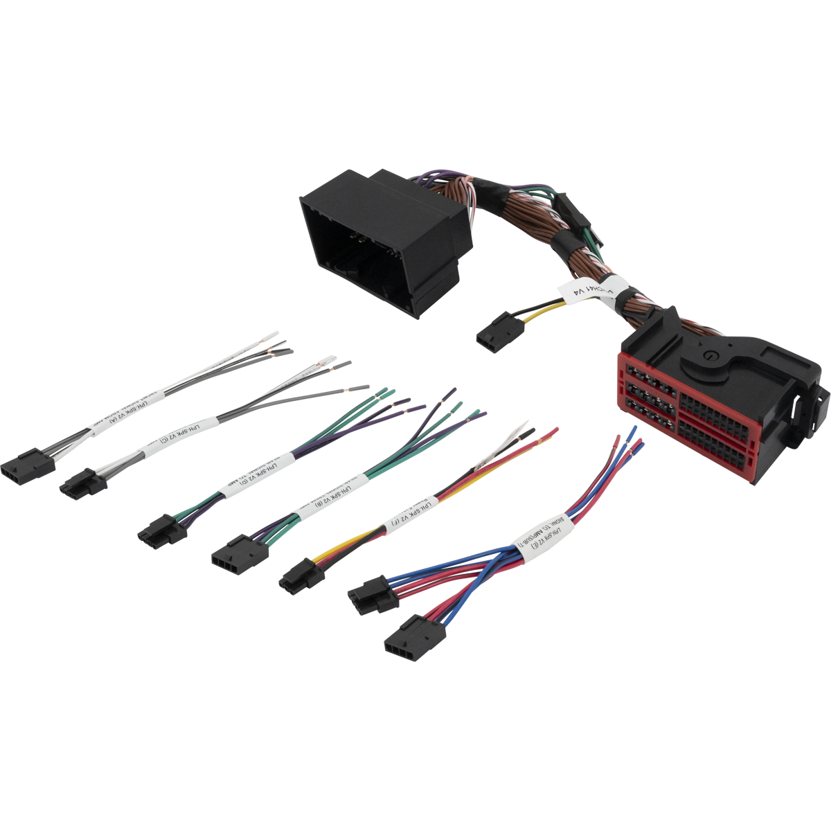 PAC LPHCH41 — Vehicle Specific Audio Integration T-Harness 2013+ Non-Amplified Chrysler, Dodge, Jeep 52-Pin Radio Connector
