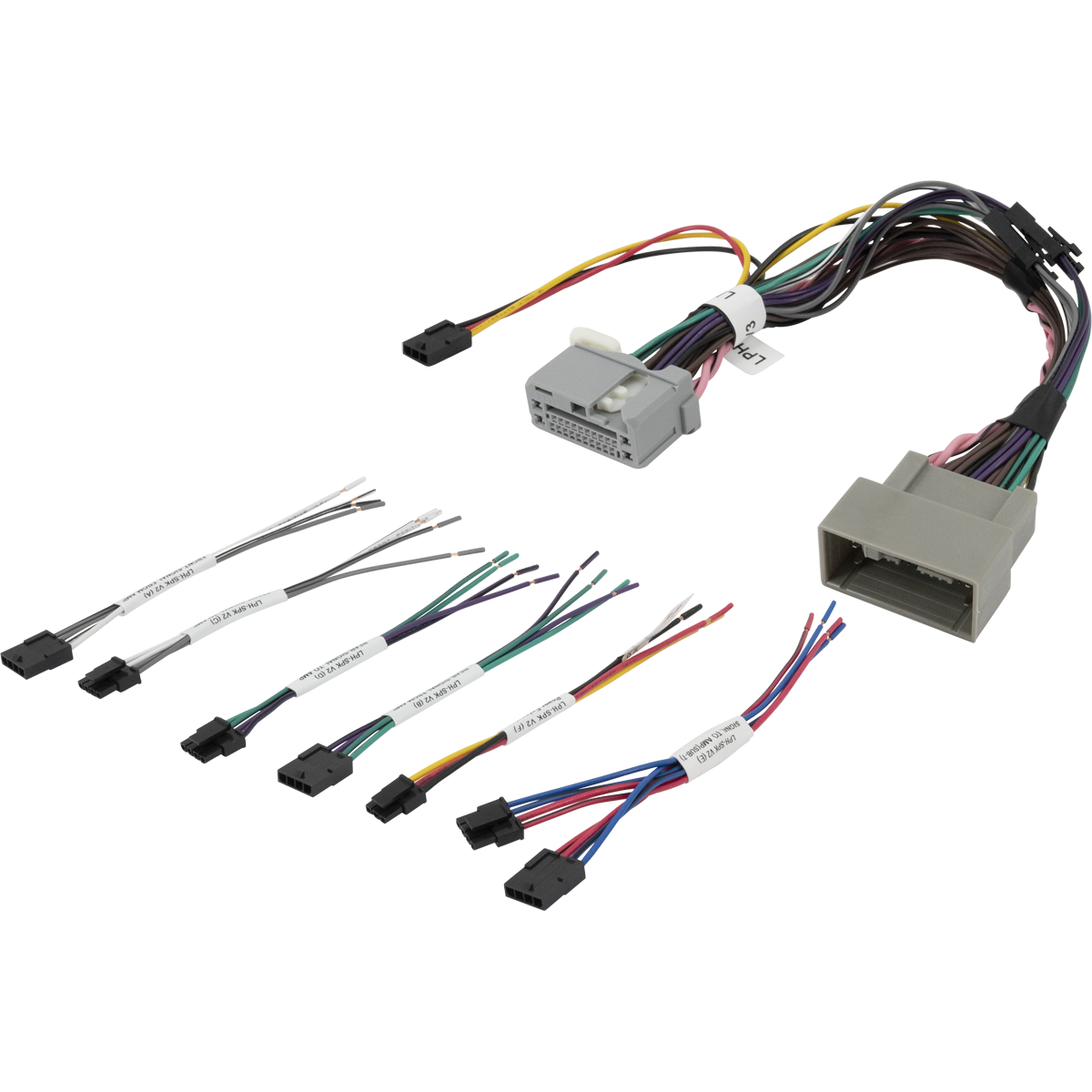 PAC LPHHD03 — Vehicle Specific Audio Integration T-Harness 2008-2021 Non-Amplified Honda, Acura 24-Pin Radio Connector