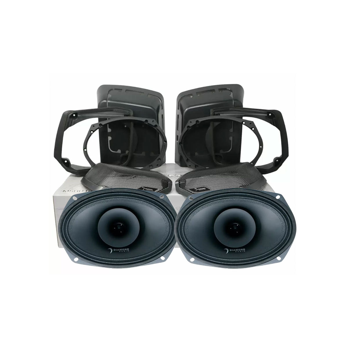 Diamond Audio MSMP692LK13 Harley-Davidson Speaker Lid Kit