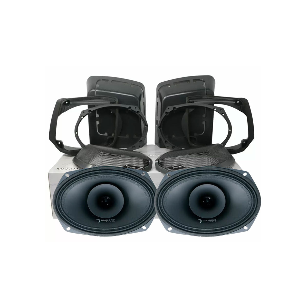 Diamond Audio MSMP694LK13 Harley-Davidson Speaker Lid Kit