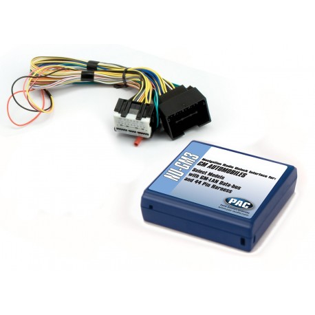 PAC NU-GM3 — NAVIGATION UNLOCK INTEGRATION INTERFACE FOR GM LAN 29 BIT VEHICLES WITH 44 PIN CONNECTOR DISCLAIMER: UNDER NO CIRCUMSTANCES