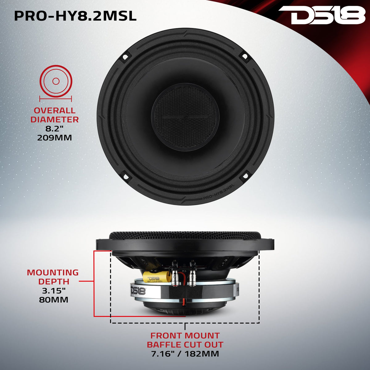DS18 PRO-HY8.2MSL, product image 11
