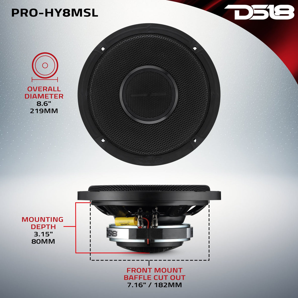 DS18 PRO-HY8MSL, product image 12
