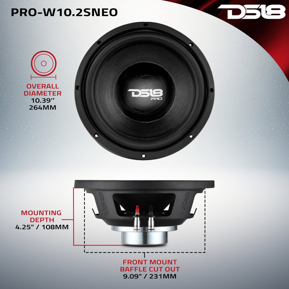 DS18 PRO-W10.2SNEO, product image 6