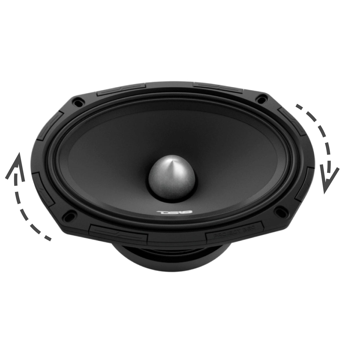DS18 PROJECT360 High-Sensitivity Mid-High Loudspeaker with Bullet Rotating Recone Design For Quick Repair, product image 34