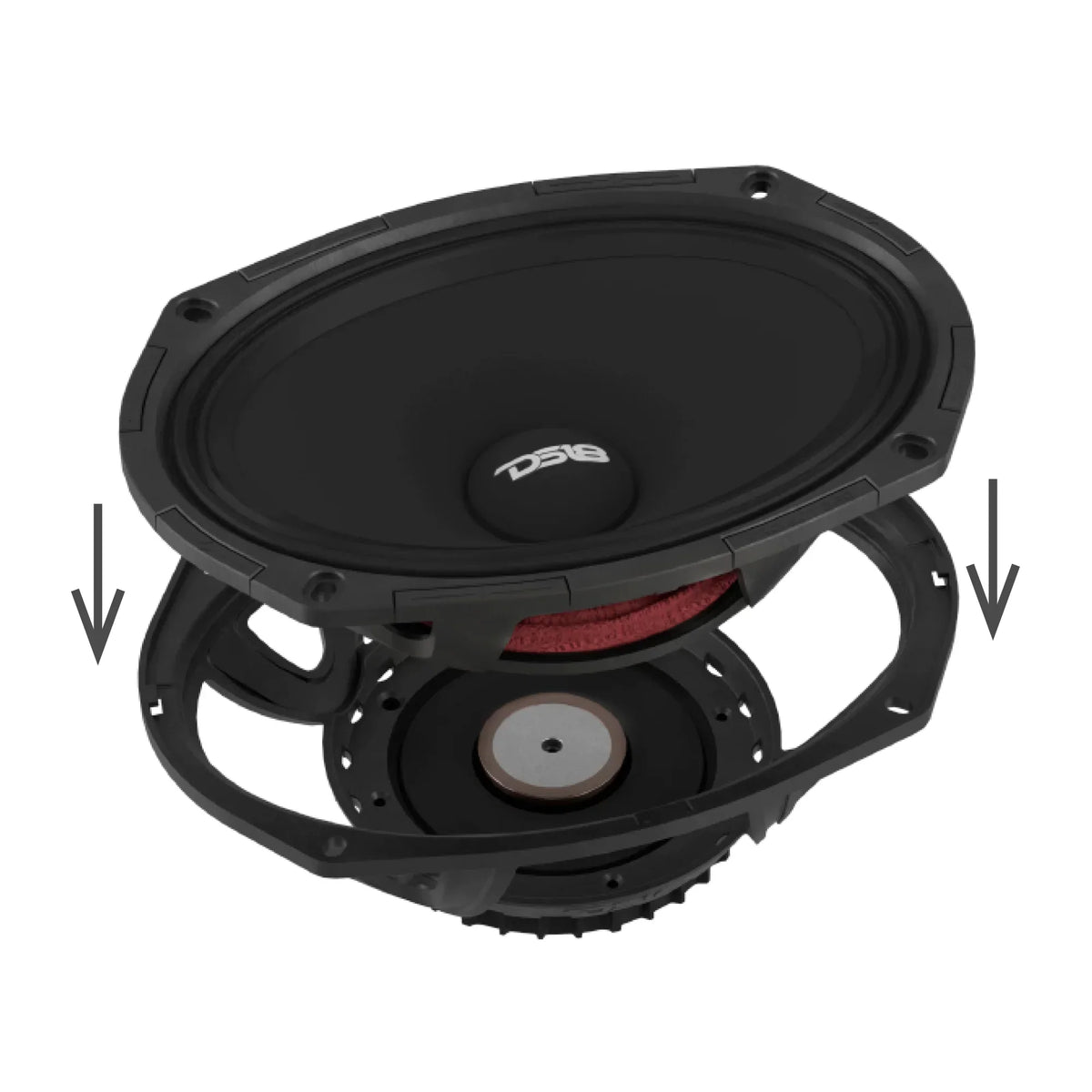 DS18 PROJECT360 - High-Sensitivity Mid-High Loudspeakers with Neodymium Magnet and Rotating Recone Design For Quick Repair,
