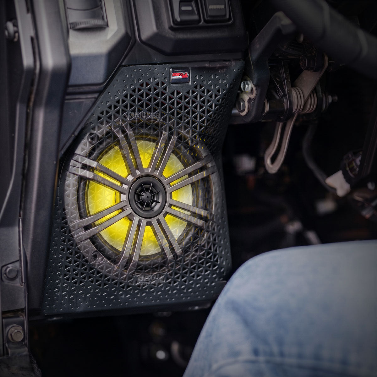 2024-2027 Polaris Xpedition ADV 5 & XP 5, 1800w 8-Speaker Phase-7 K-Spec Plug-&-Play Audio Kit For Ride Command