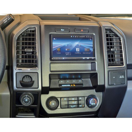 PAC RPK4-FD2201 — Serialized*** 2015-2016 FORD F-SERIES PICKUP COMPLETE RADIO REPLACEMENT KIT WITH INTEGRATED CLIMATE CONTROLS RADIOPRO4 RP4