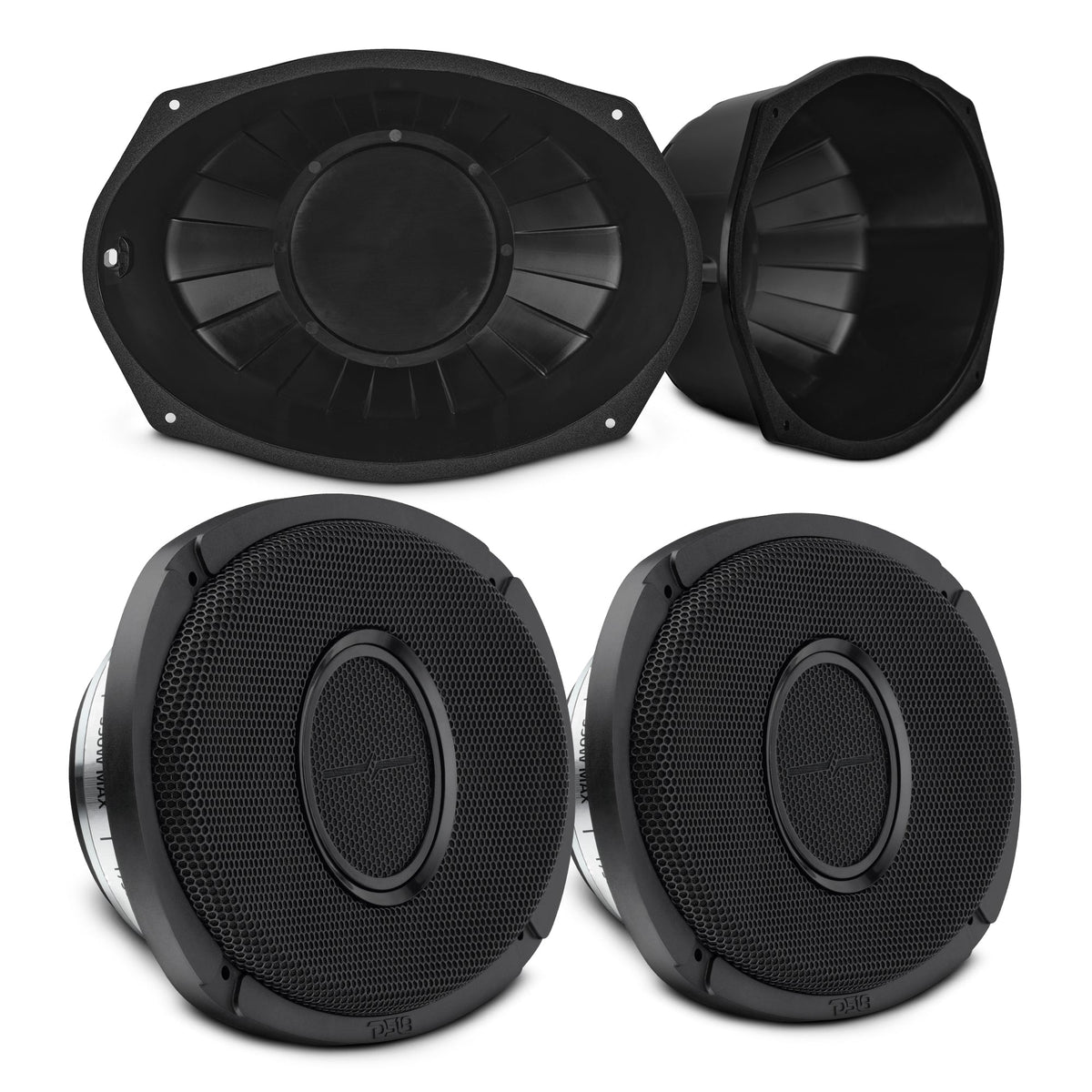 DS18 RY-HD69BAFFLE + PRO-HY69.4MSL.2pk, product image 1