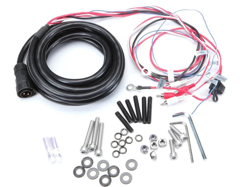 PowerBass XL-1250 sound bar, power and signal wiring harness with mounting hardware