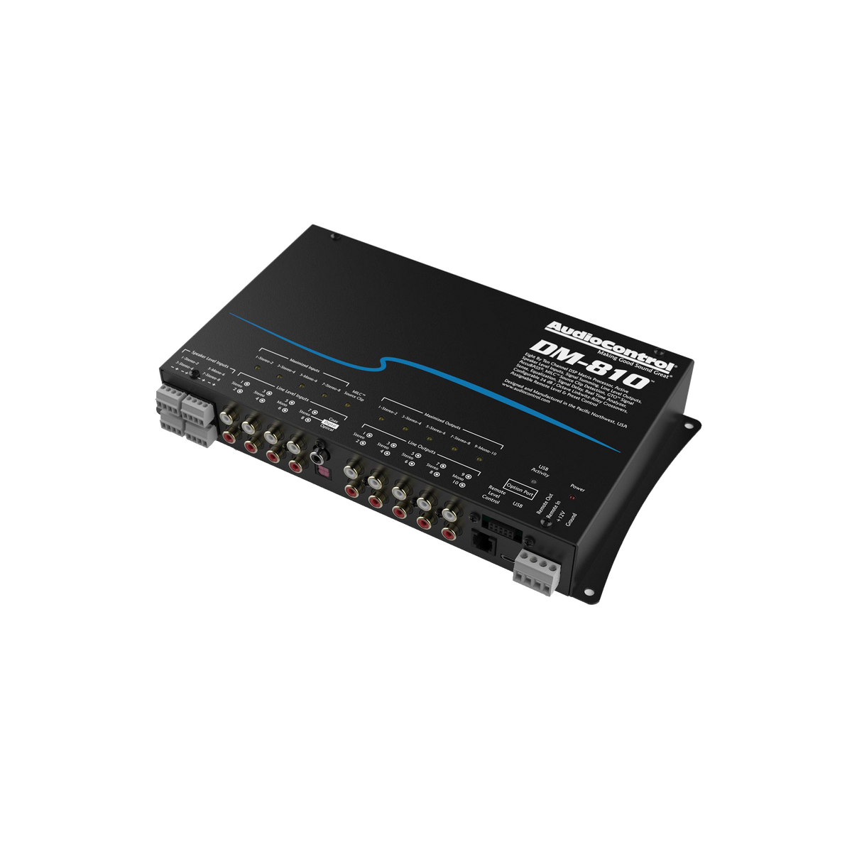 AudioControl DM-810 8x10 Channel DSP Matrix Processor view 4
