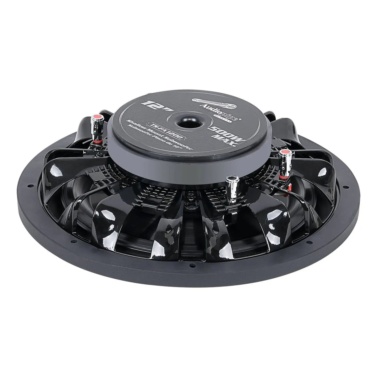 Audiopipe 12” Shallow Mount Subwoofer (TS-FA1200), Sold Individually