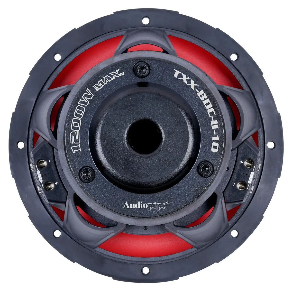 Audiopipe TXX-BDC-II-10 subwoofer, rear view