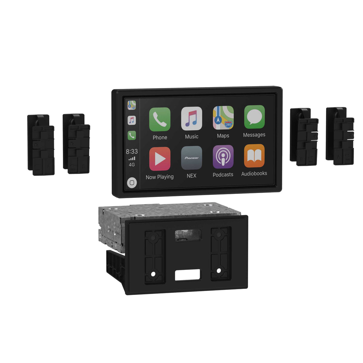 Universal Floating Mount Kit - Fits Pioneer 8" Radios — 108-UN02