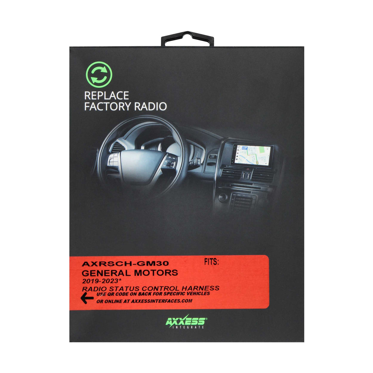 Radio Status Control Harness - GM 2019-2024 (non-amplified) — AXRSCH-GM30