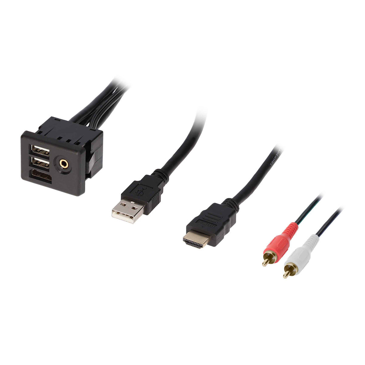 USB Media Hub Replacement - Ford Edge 2011-2019 — AXFD-USB3