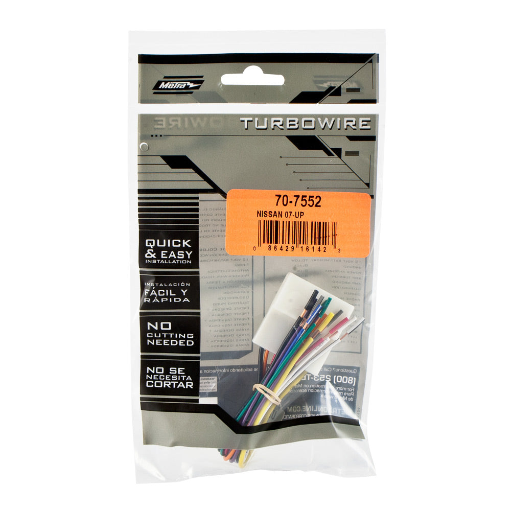 Radio Replacement Harness - Nissan | Subaru 2007-2024 — 70-7552