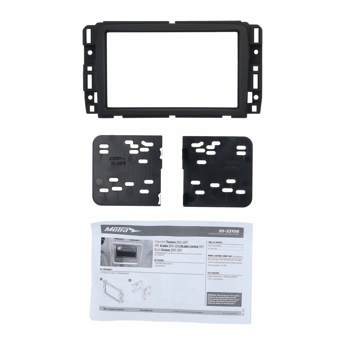 Buick Enclave | Chevy Traverse 2013-2017 | GMC Acadia 2013-2016 — 95-3310B