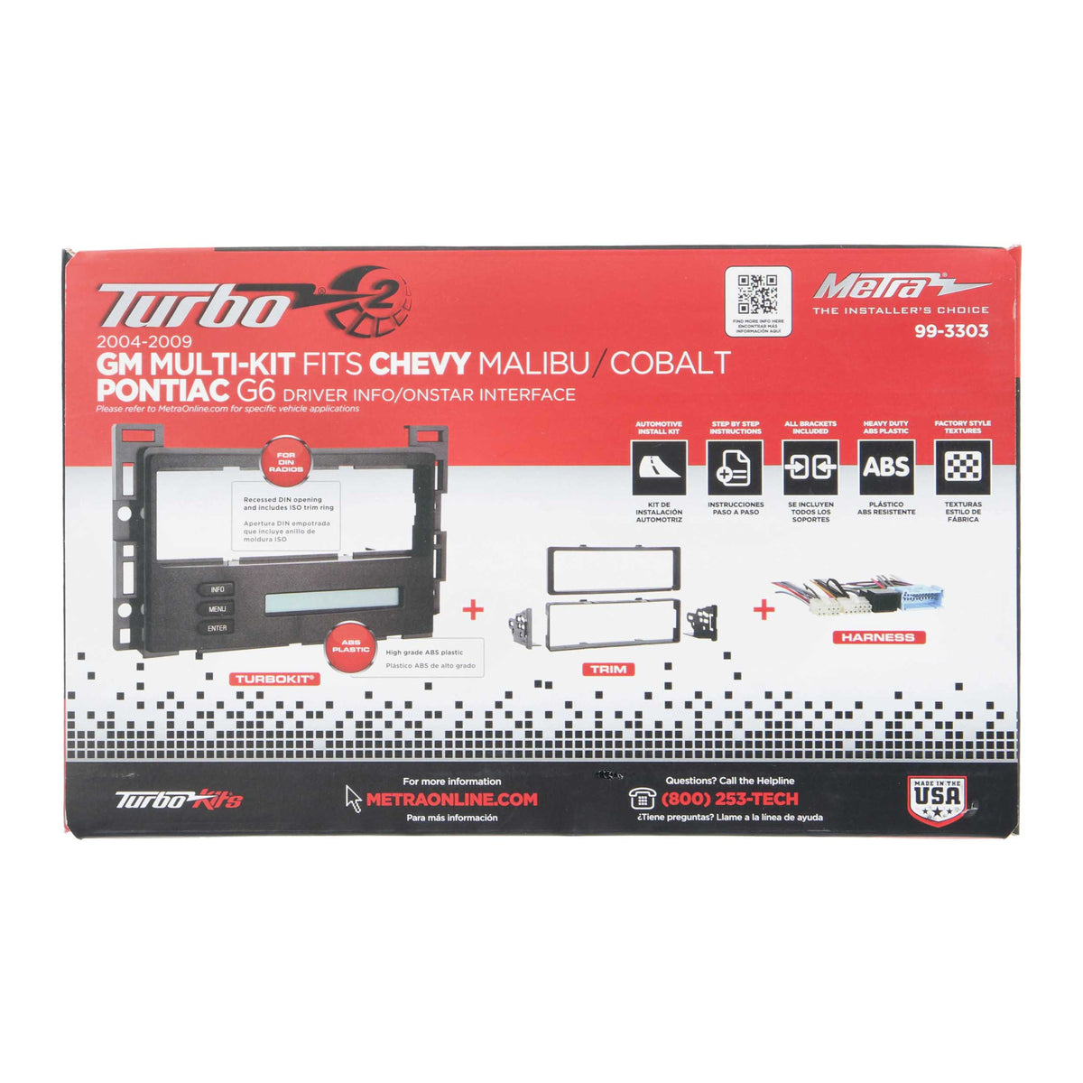 Chevy Malibu/Cobalt | Pontiac G6 2004-2009 (DIC interface) — 99-3303