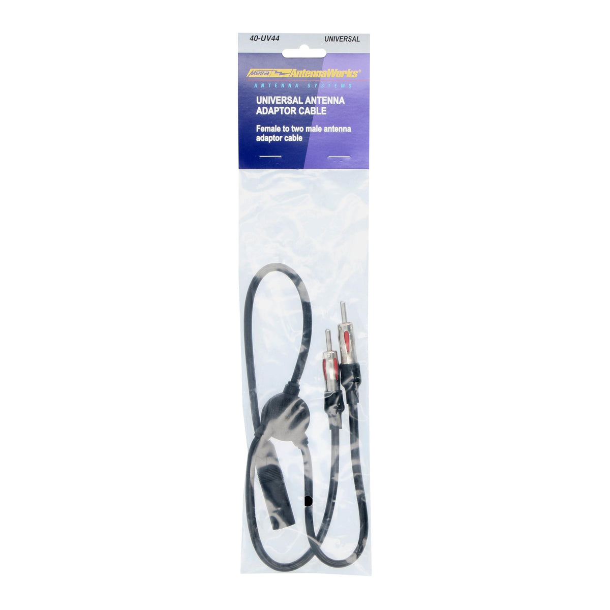 Universal Antenna Adapter | 2 Male to Female — 40-UV44