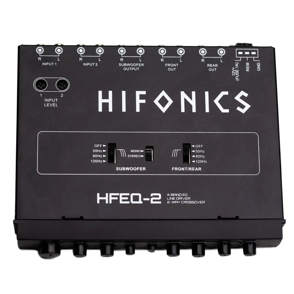 Hifonics Hifonics HFEQ-2 4-Band Equalizer - Car Audio