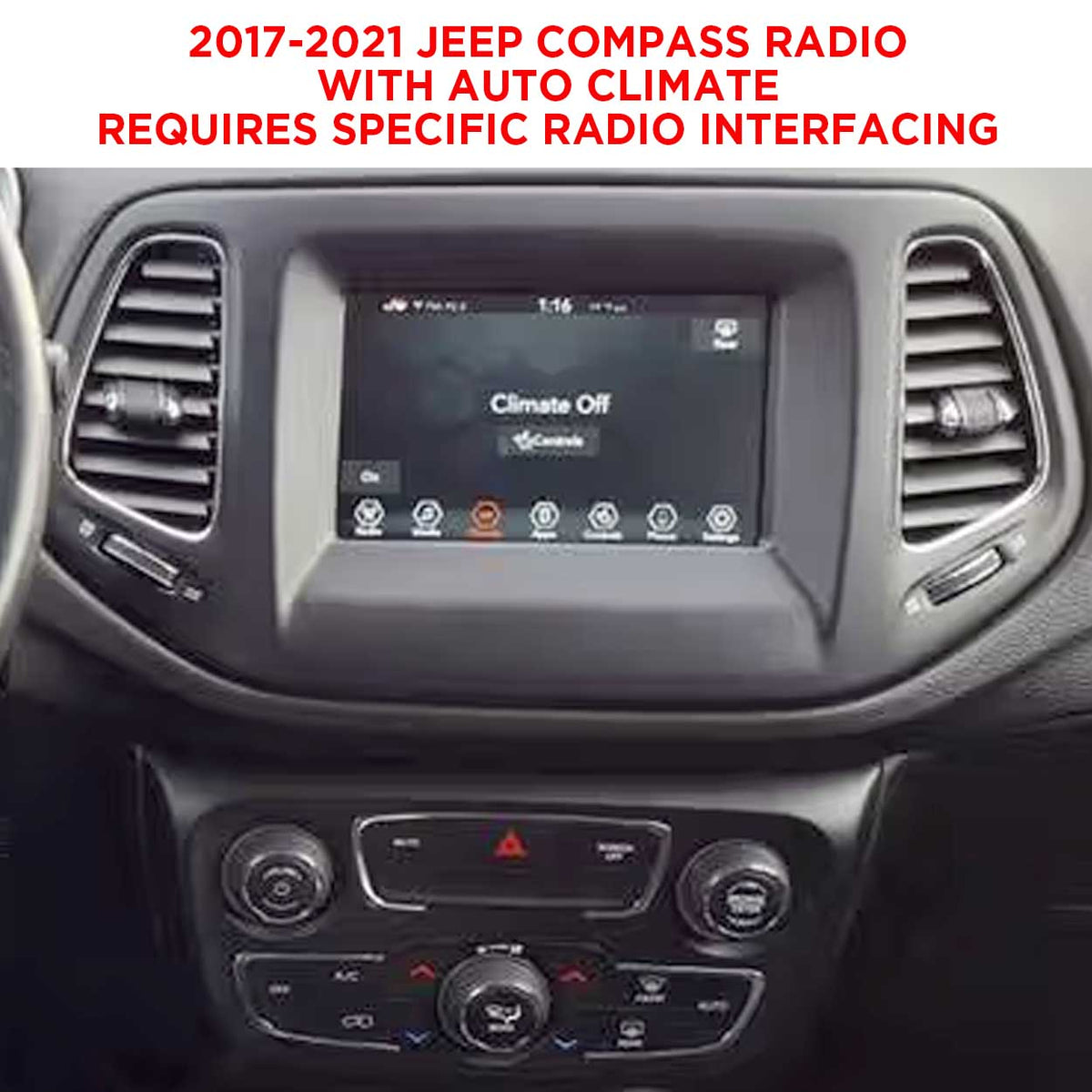Jeep Compass 2017.5-2021 — 95-6545B