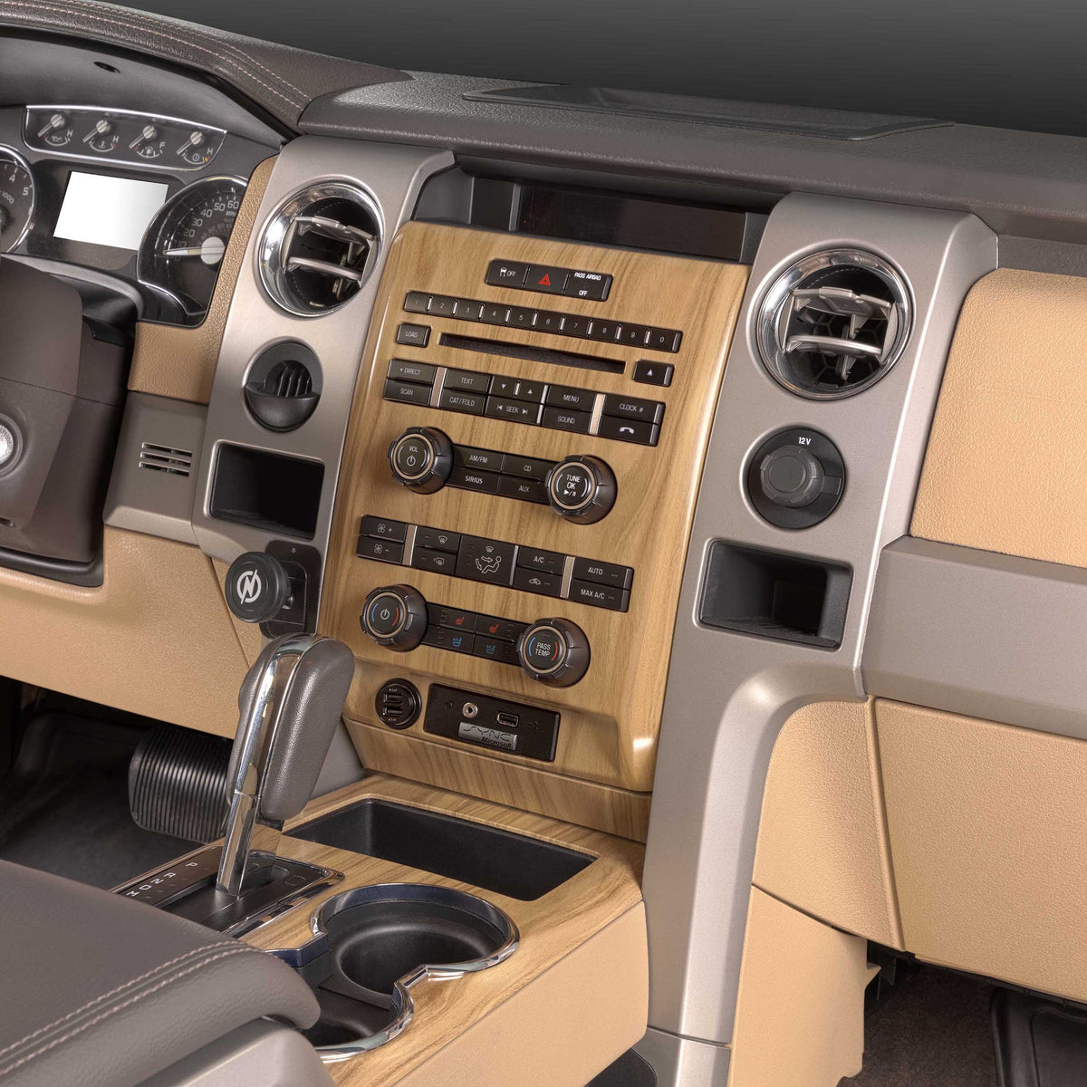 Ford F-150 2011-2012 - Lariat - Drape Walnut — 95-5820DW