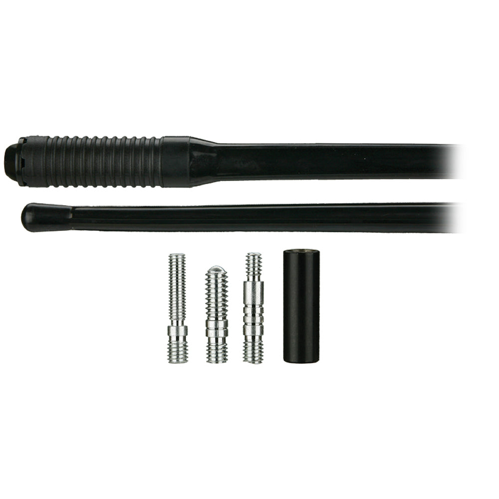 Universal Replacement Mast | Black Rubber | 14" — 44-RM1R