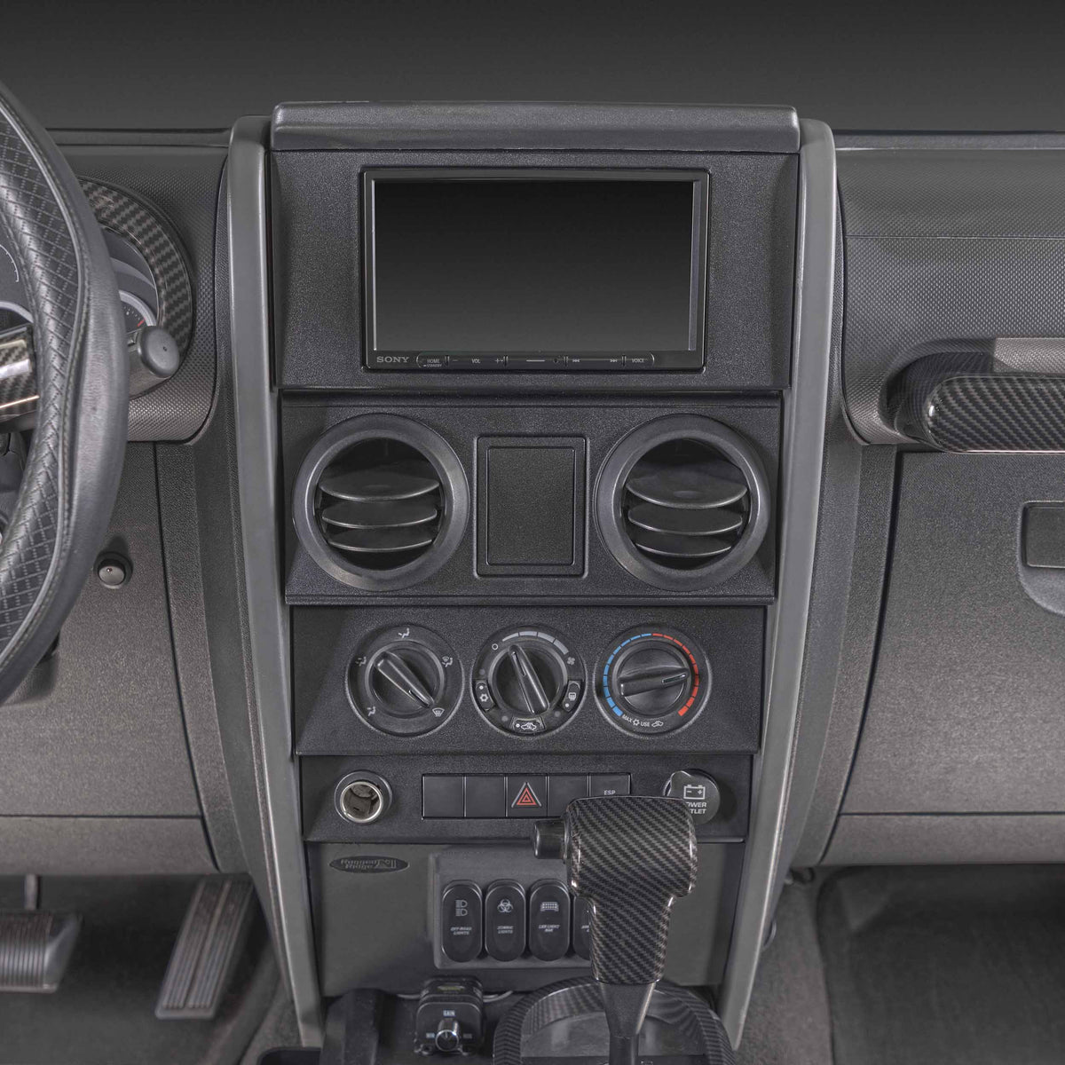 Dash Panel - Jeep Wrangler JK 2007-2010 — DP-6510-JK