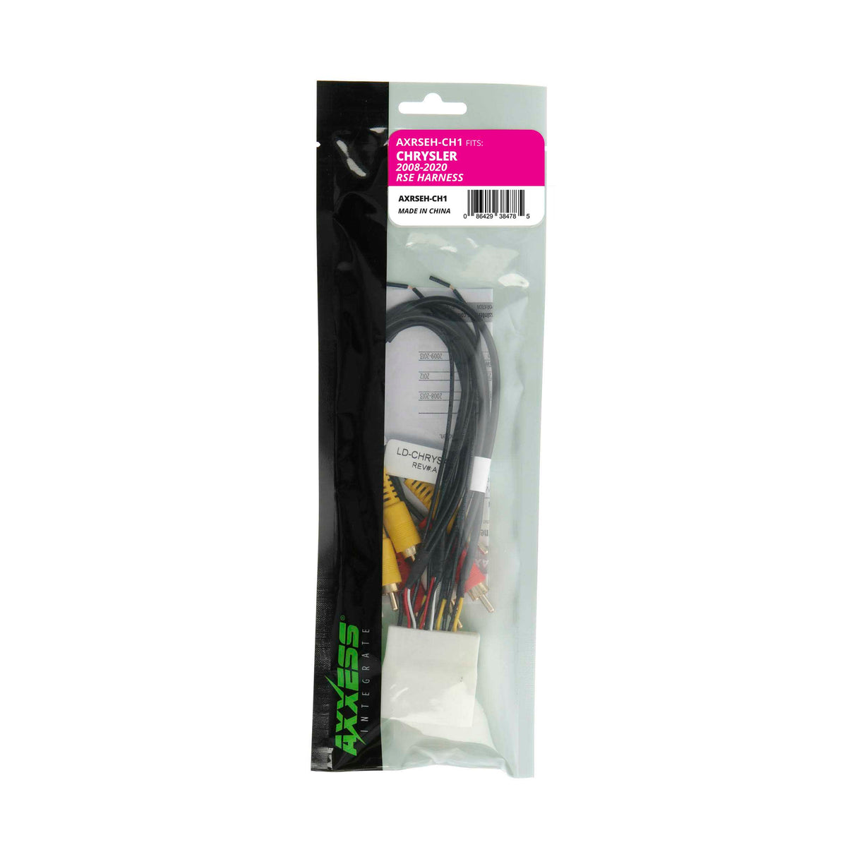 Entertainment Retention Harness - Chrysler 2008-2020 — AXRSEH-CH1