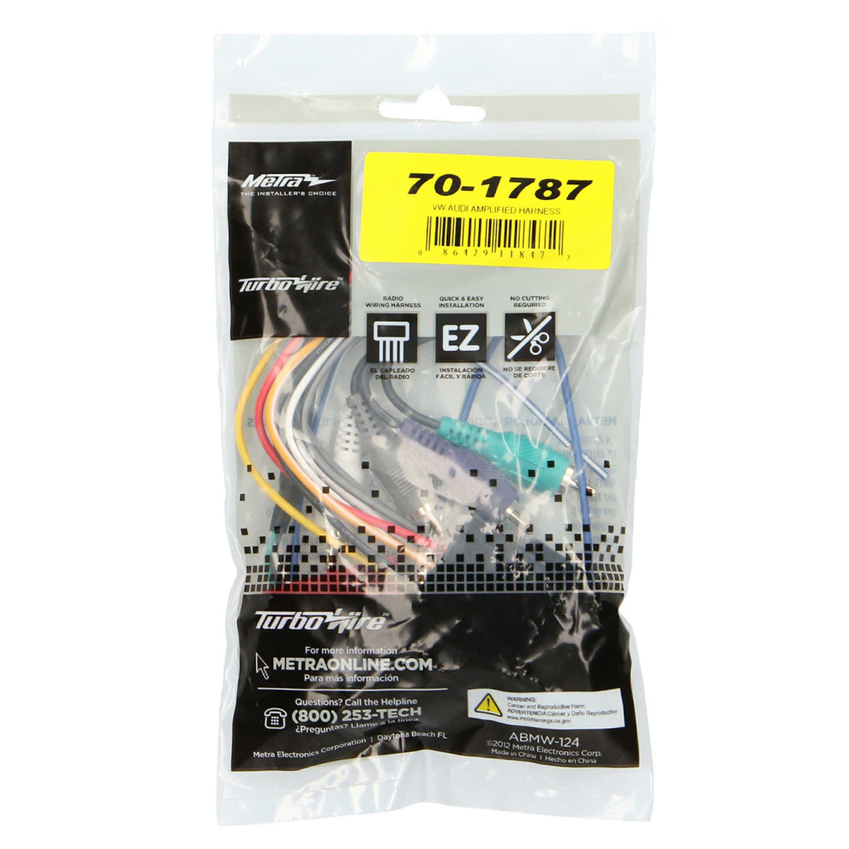 Radio Replacement Harness - Audi | Porsche | Volkswagen 1986-2005 — 70-1787