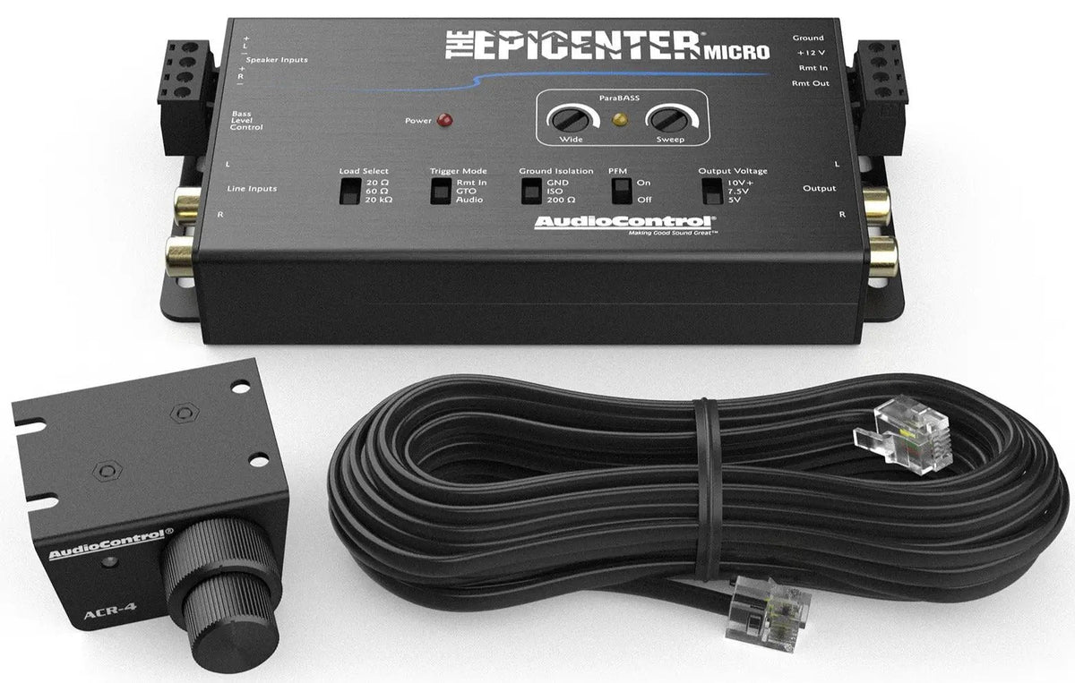 AudioControl AudioControl Epicenter Micro Bass Restoration Processor & Line Output Converter - Car Audio