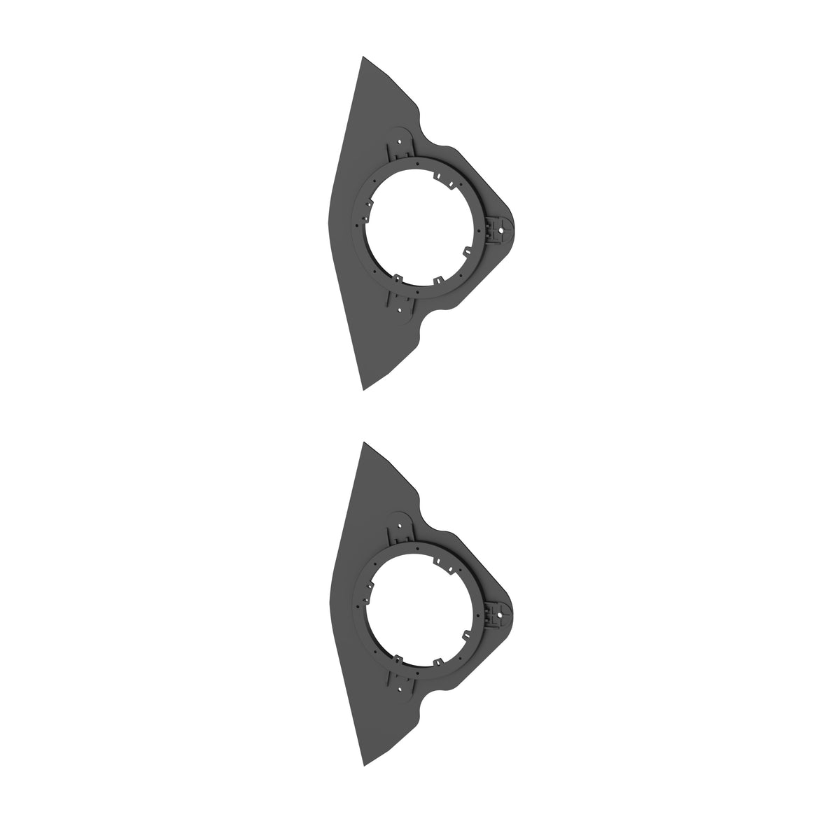 GM Small SUV 2002-2009 - 6" to 6.75" (Rear Door) — 82-3022