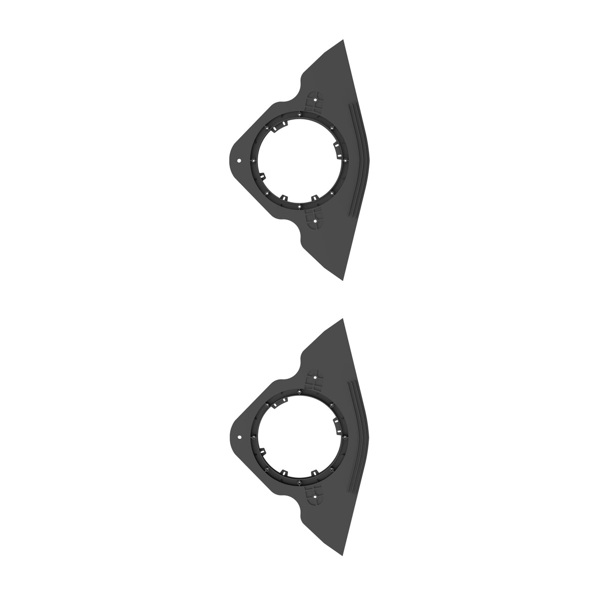 GM Small SUV 2002-2009 - 6" to 6.75" (Rear Door) — 82-3022