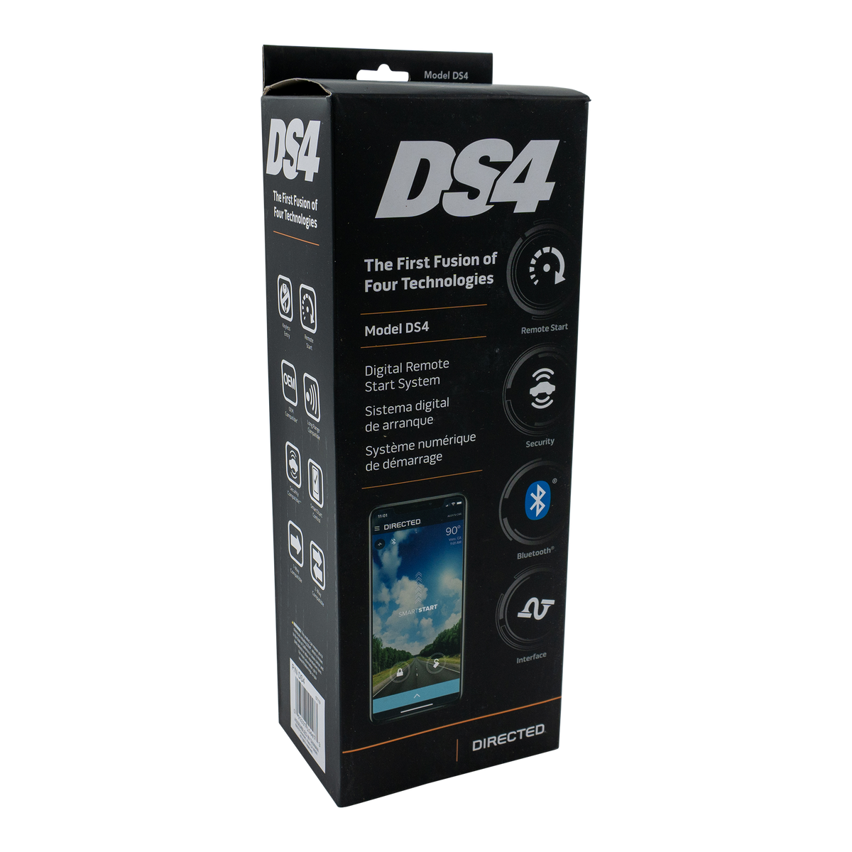 DS4 retail packaging, from the manufacturer product gallery