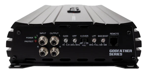 American Bass American Bass Godfather 3000.1FR 3,000 Watt Monoblock Amplifier - Car Audio
