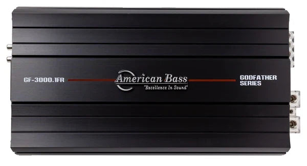 American Bass American Bass Godfather 3000.1FR 3,000 Watt Monoblock Amplifier - Car Audio