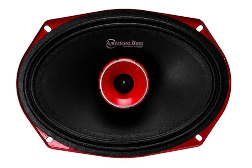 American Bass American Bass Godfather 6x9 MR + Horn (Pair) - Car Audio