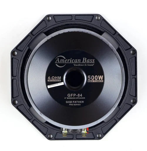 American Bass American Bass Godfather Pro Cast 84 Midbass Speaker (single) - Car Audio