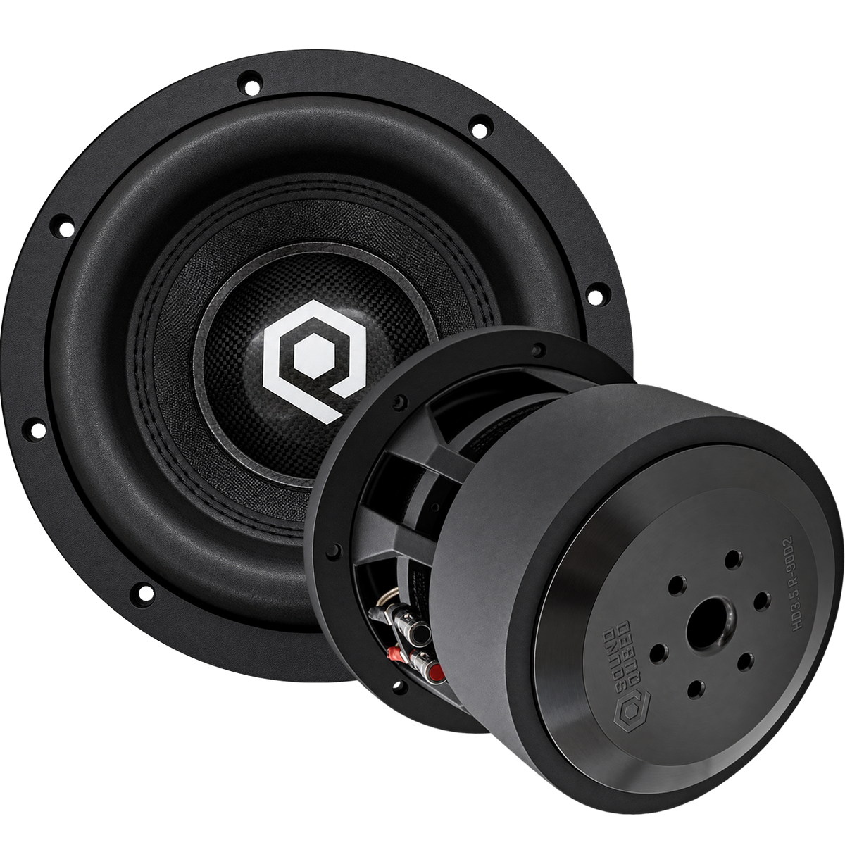 SoundQubed HDX3.2 8-Inch Subwoofer – 1,500W RMS Dual Voice Coil