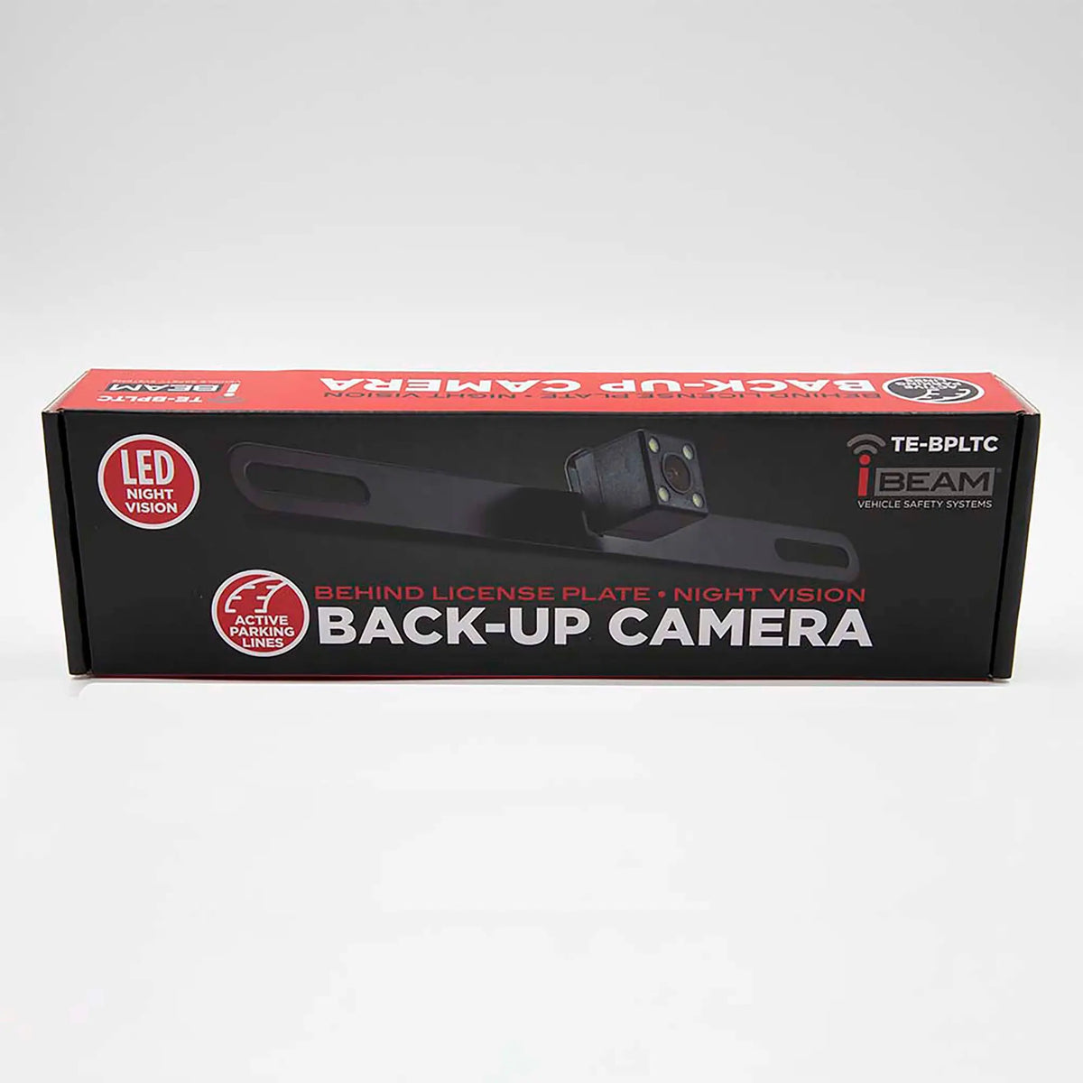 iBEAM TE-BPLTC active parking line camera retail packaging front